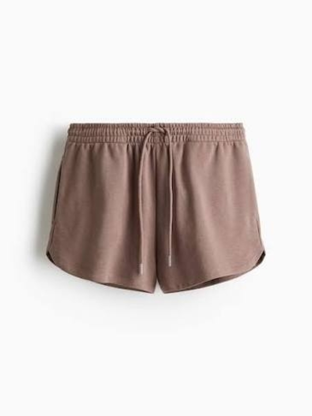 H&M Women's Drawstring Athletic Shorts - Taupe sz. M